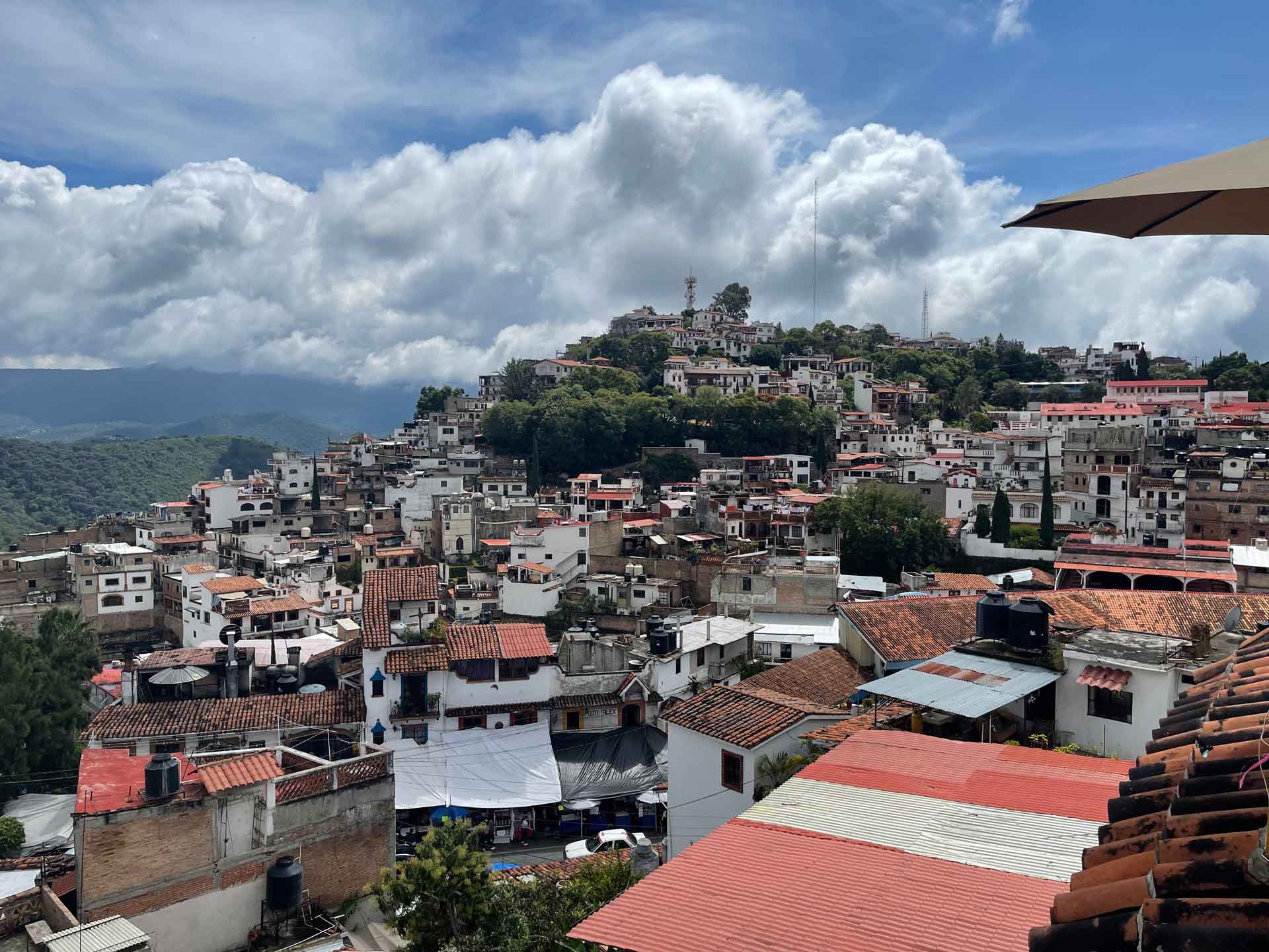 タスコの街並み