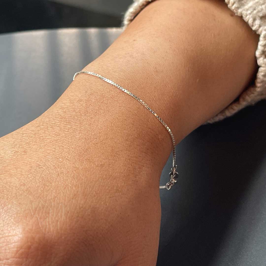 ブレスレット　シルバー925 長さ18cm 2