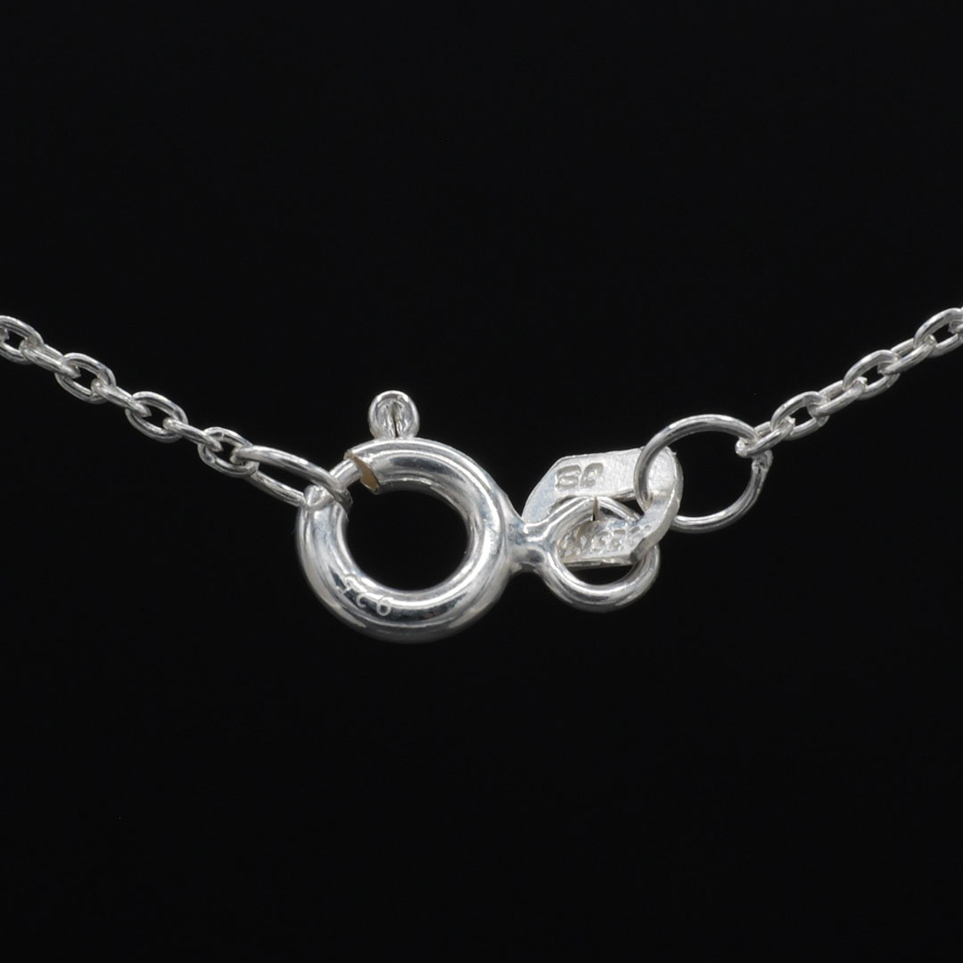 シルバー925 音符をモチーフにしたネックレス 3