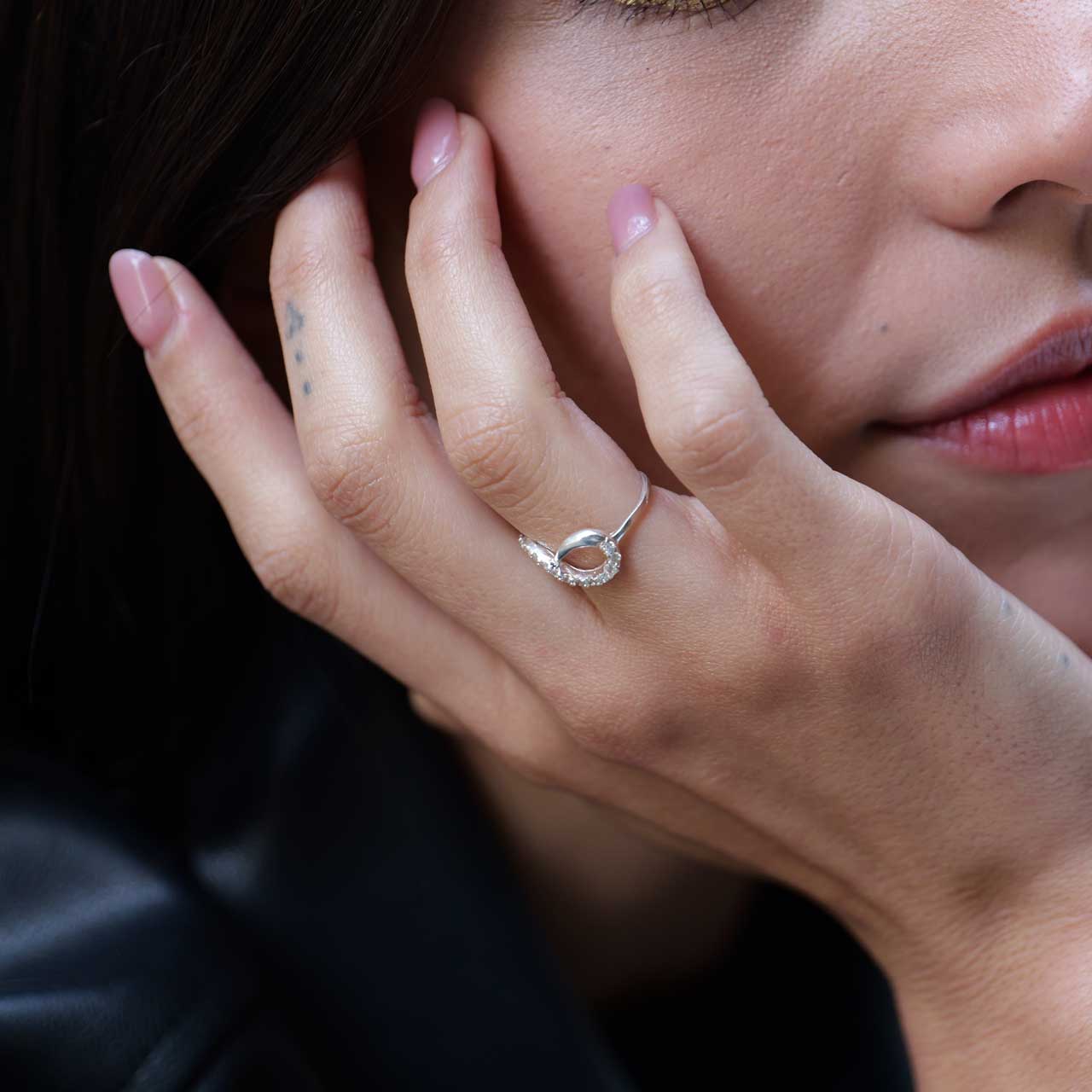 シルバーリング　インフィニト 5