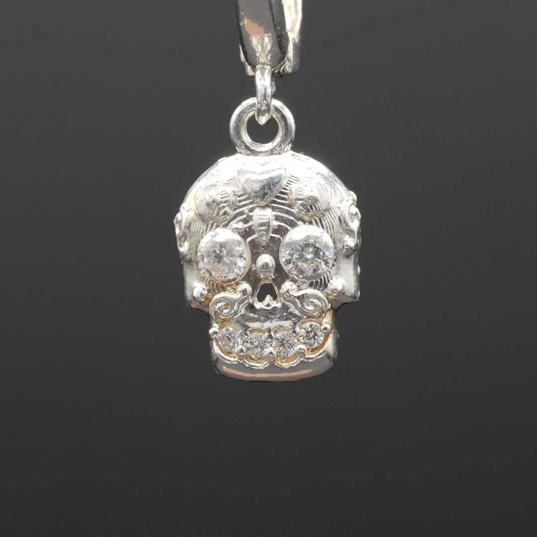 ピアス　骸骨 3