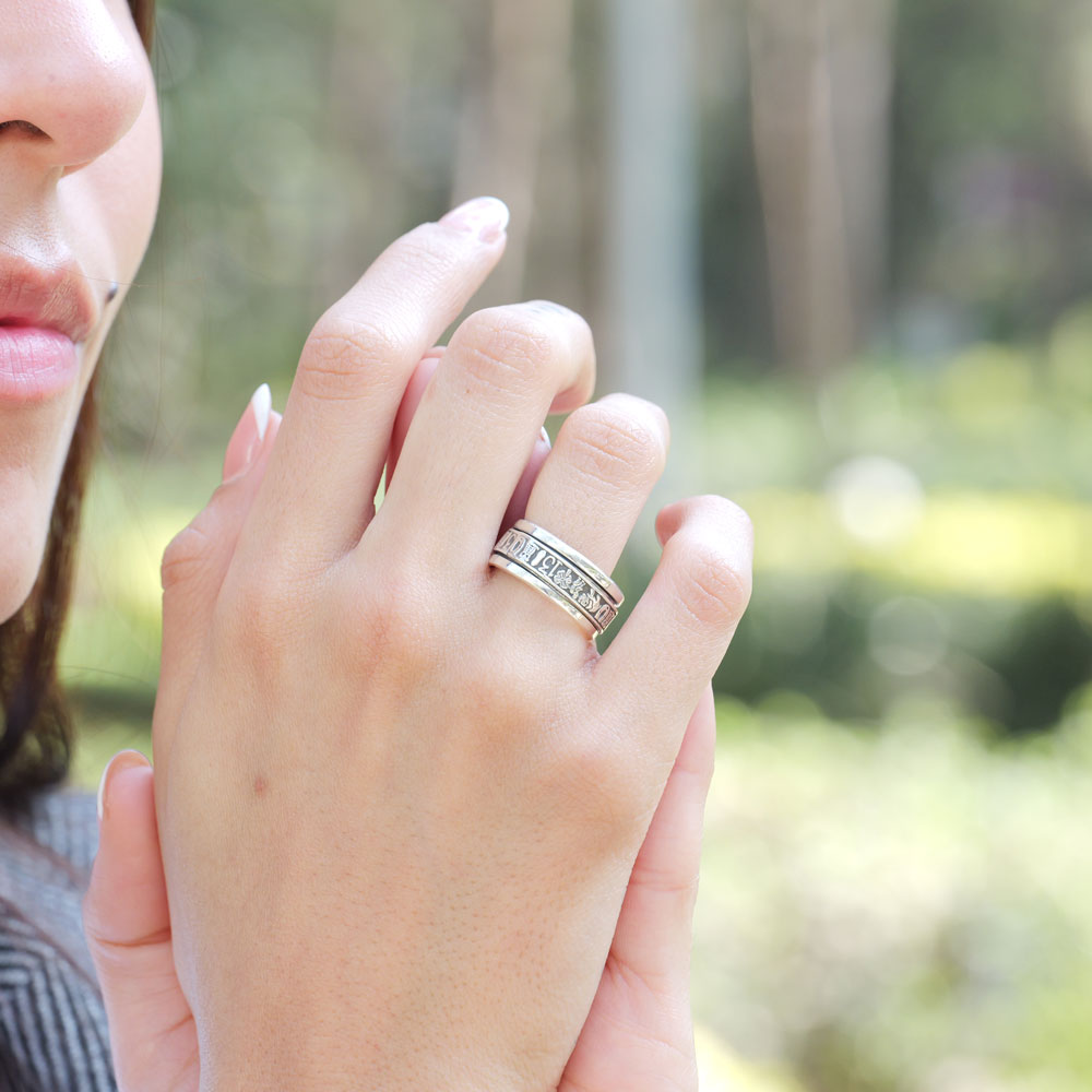 回転式シルバーリング 6