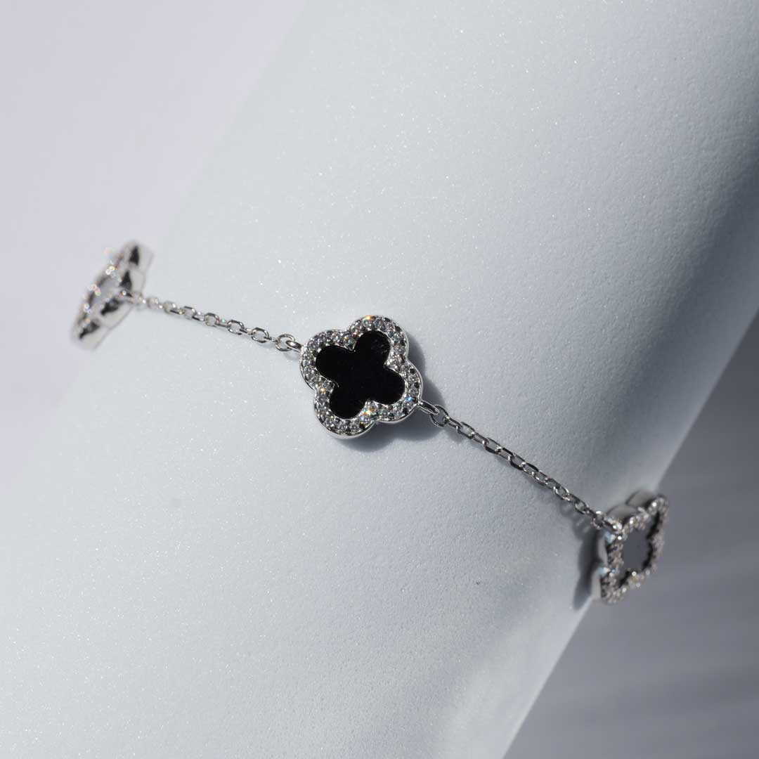 シルバーブレスレット　長さ調節可能