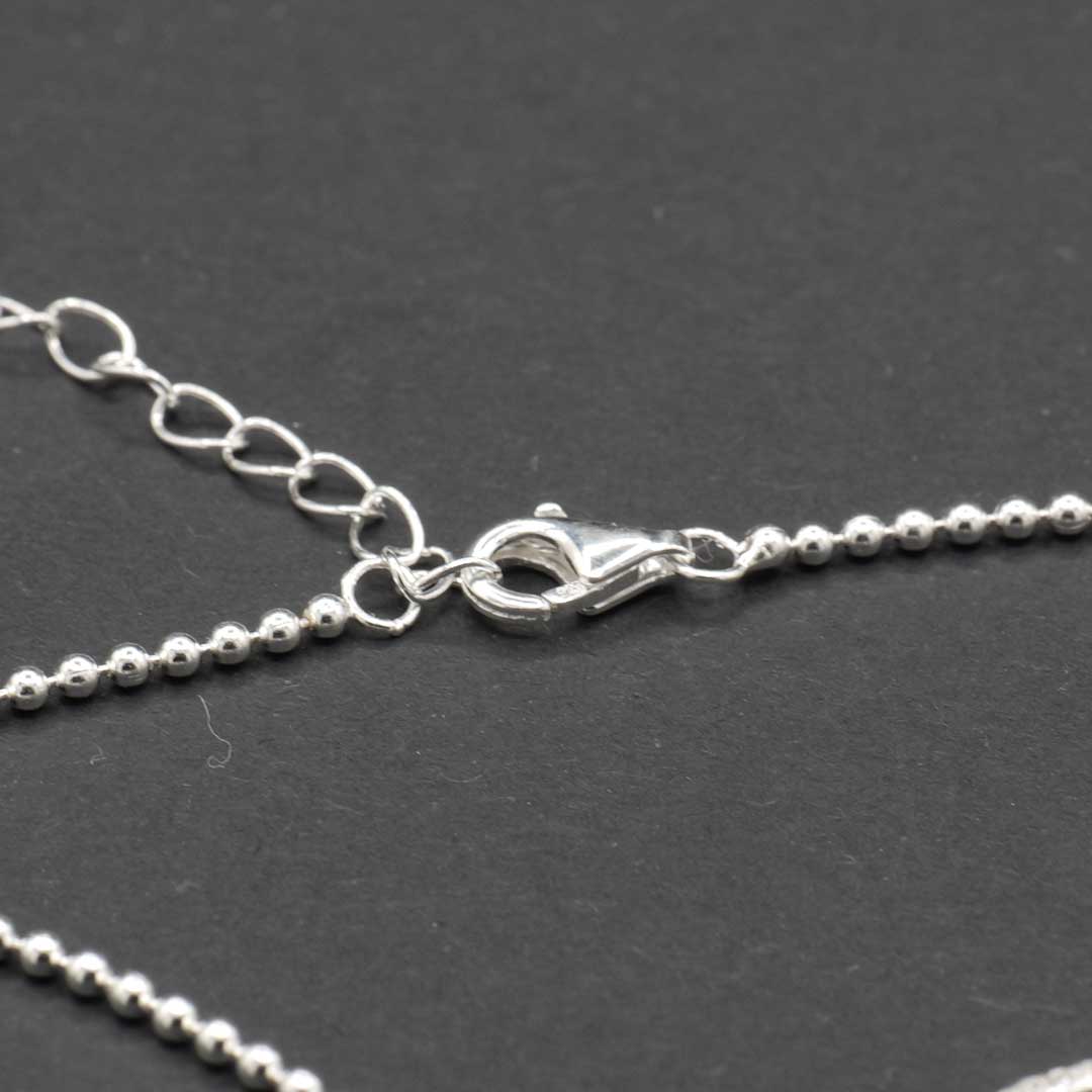シルバーブレスレット　長さ調節可能　円 3