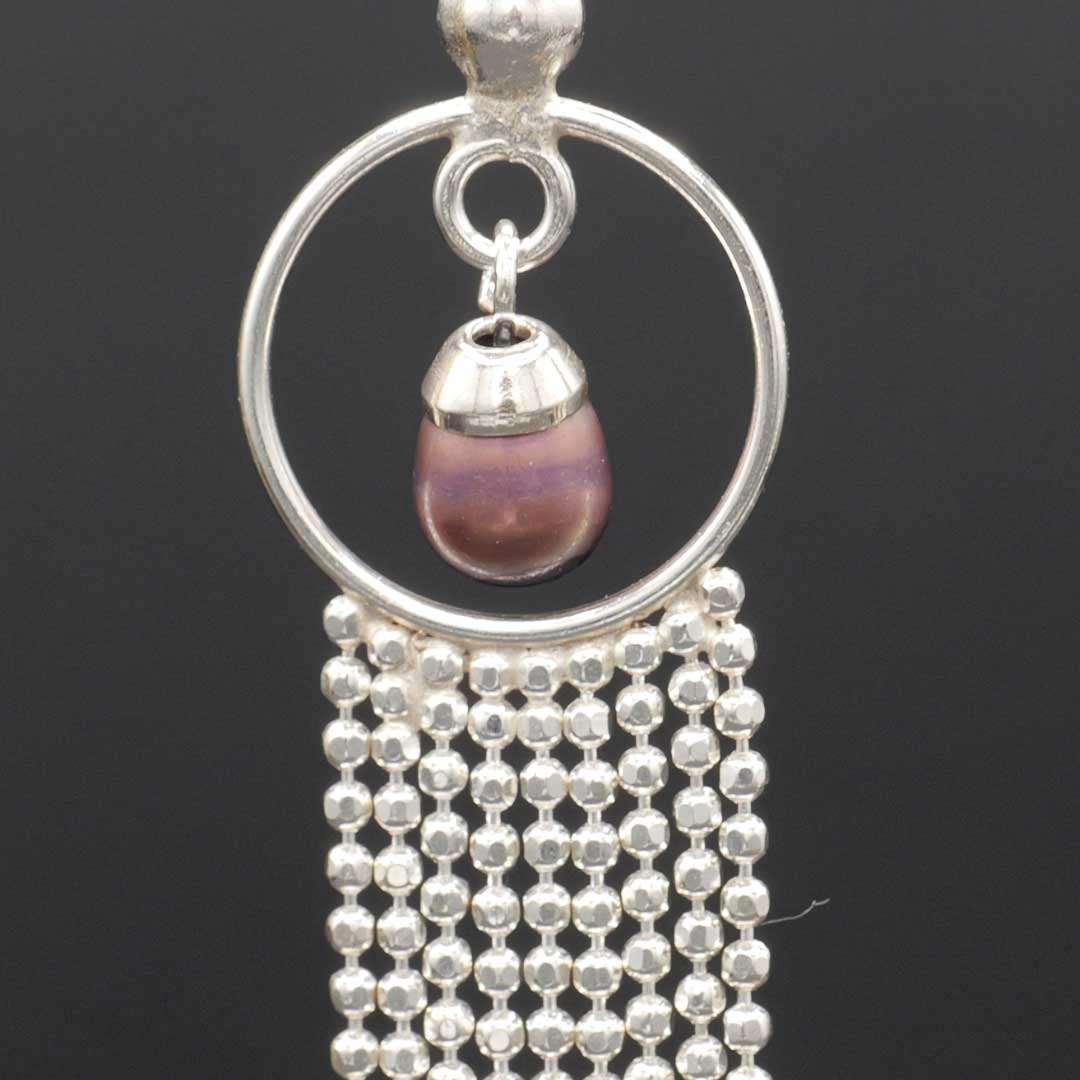 シルバーピアス 4