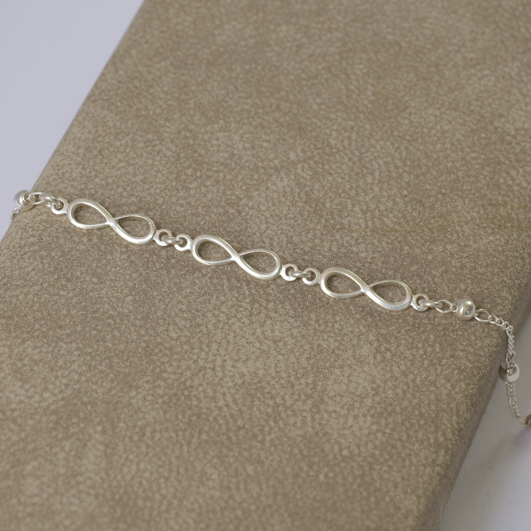 ブレスレット シルバー925 インフィニティ