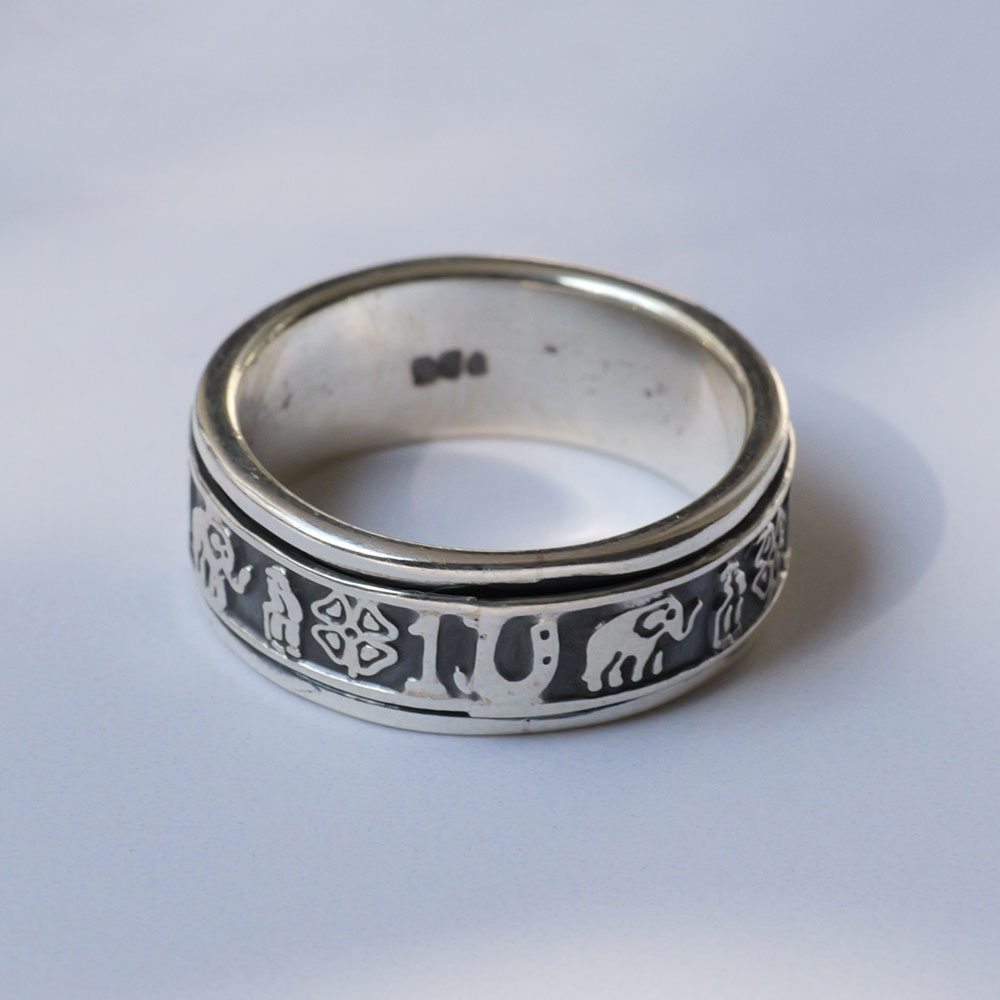 回転式シルバーリング 7