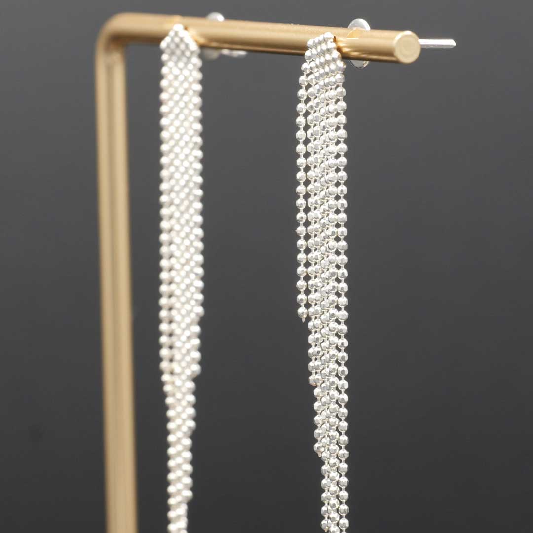 シルバーピアス 4