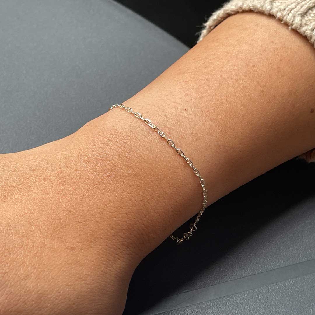 ブレスレット　シルバー925 長さ17cm 2