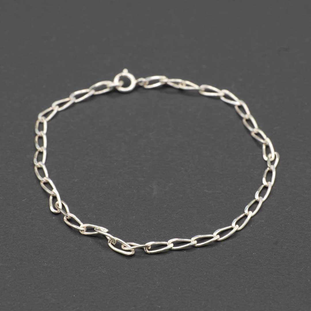 シルバーブレスレット 　17cm