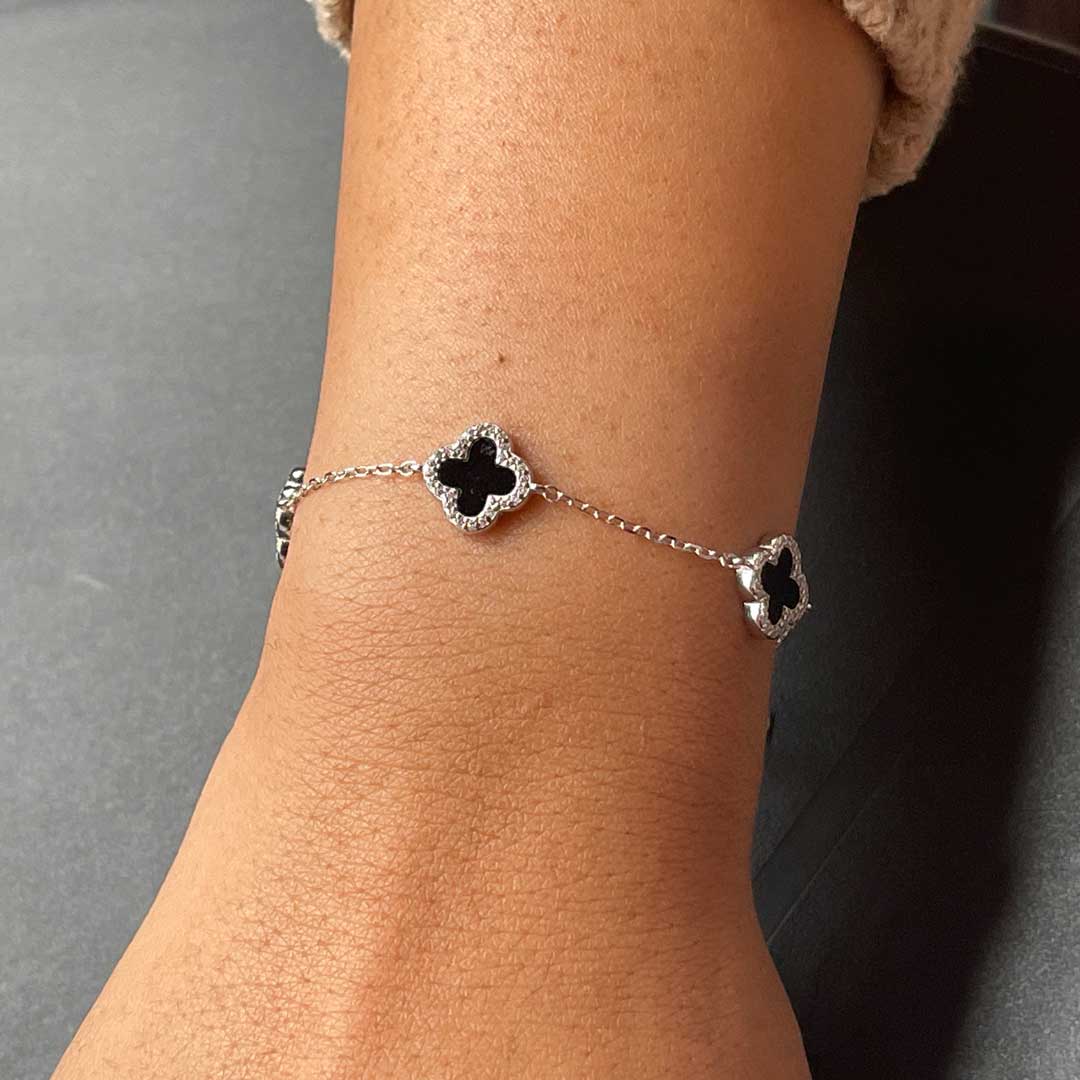 シルバーブレスレット　長さ調節可能 2