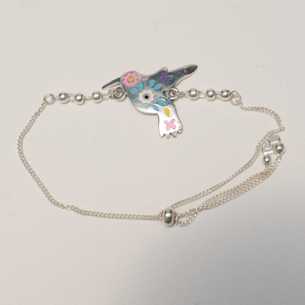 ハチドリのブレスレット　シルバー925 3