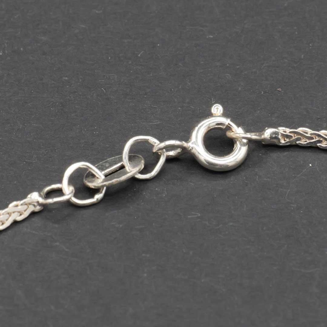シルバーブレスレット 19cm ミラーチェーン 3