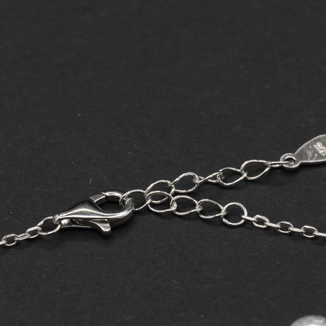 シルバーブレスレット　長さ調節可能 5