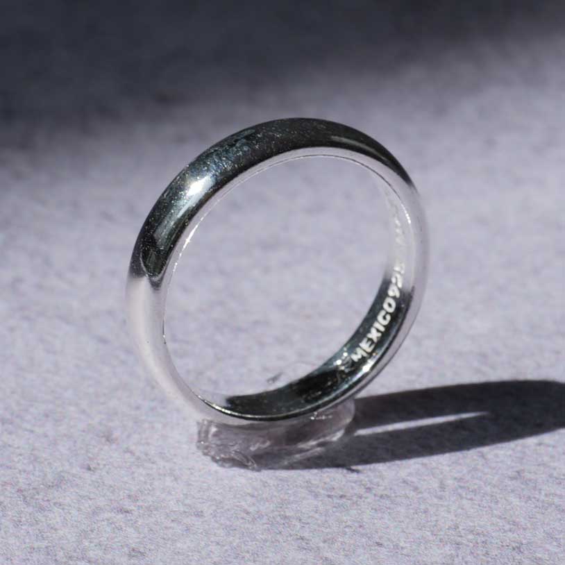 シルバーリング　925 4