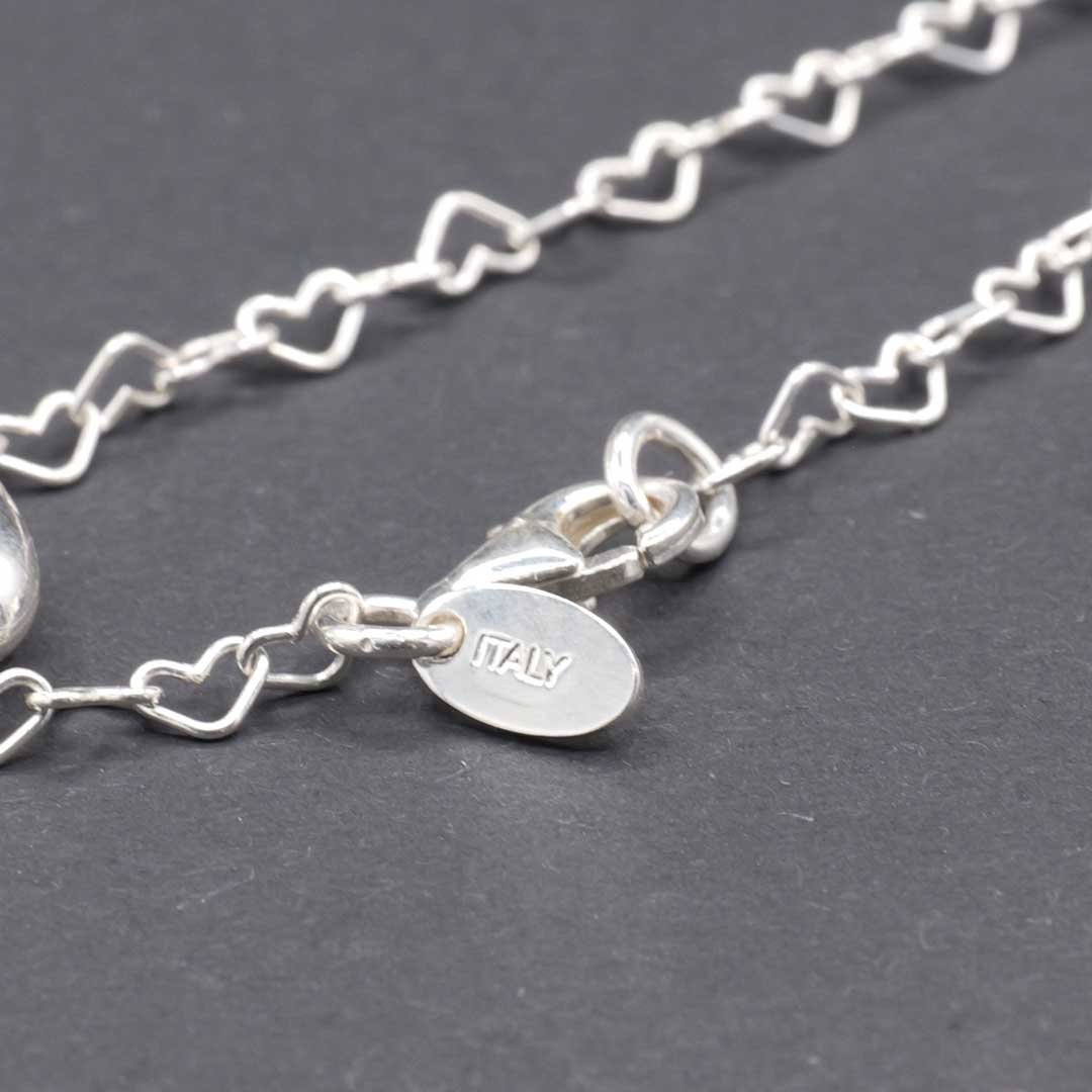 シルバーブレット ハートのチェーンと鍵 5