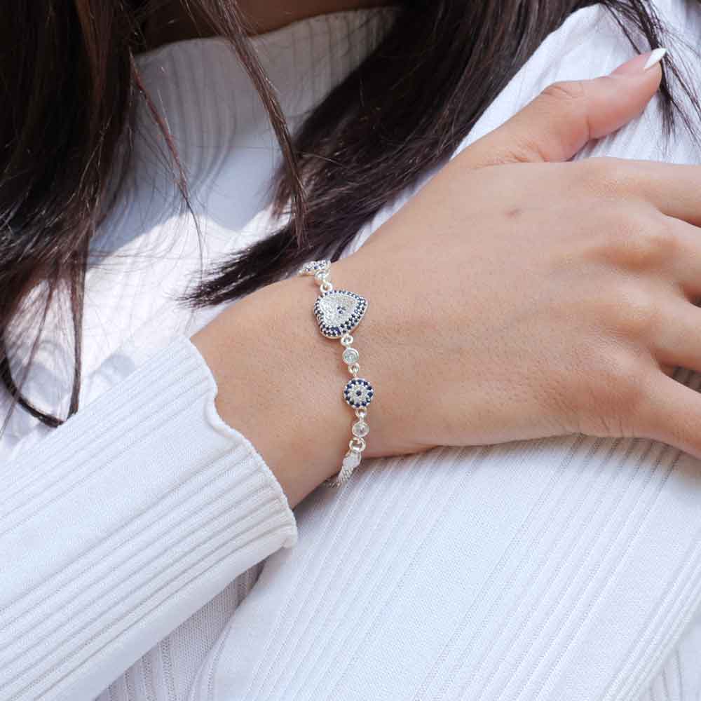 シルバー　ブレスレット　オホ デ トゥルキア 3