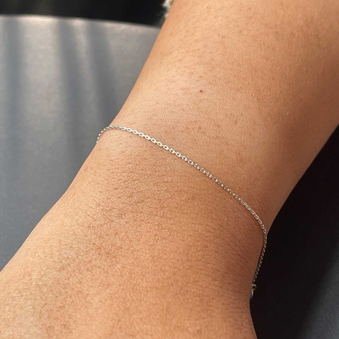 ブレスレット シルバー925 長さ17cm 2