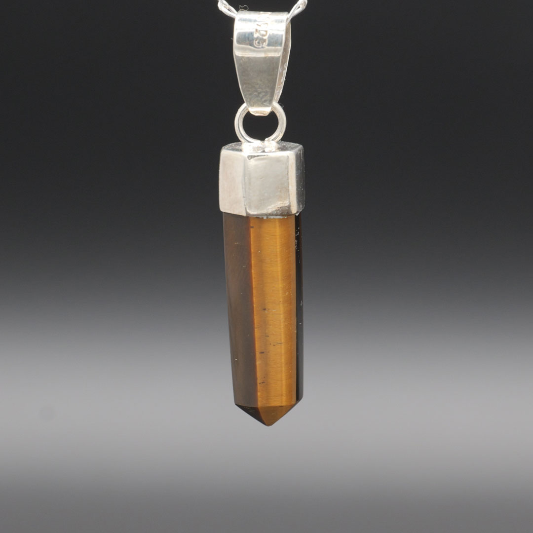 タイガーアイ（天然石）チャーム